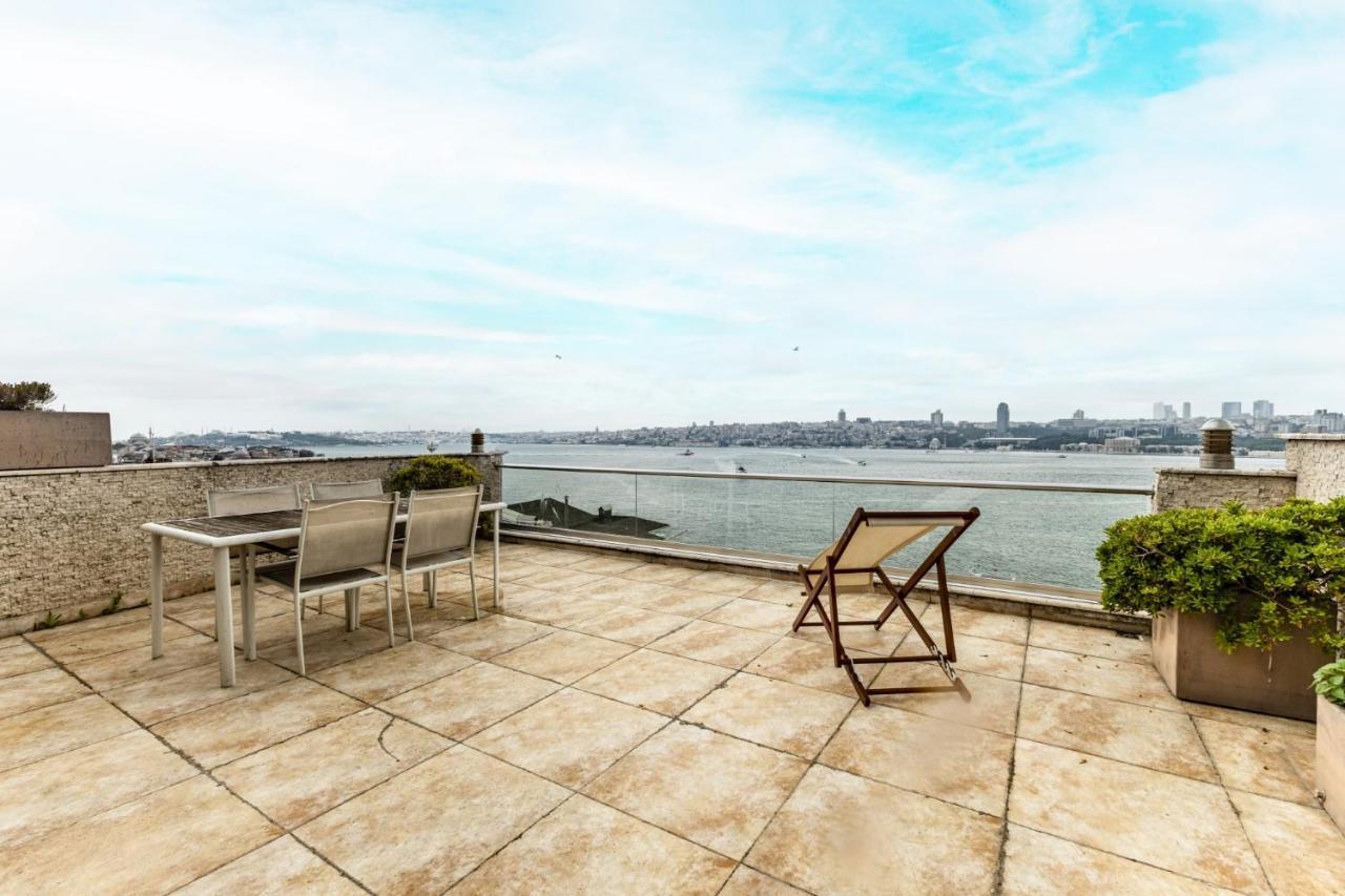 شقة Duplex Flat W Panoramic Bosphorus View And Terrace اسطنبول المظهر الخارجي الصورة