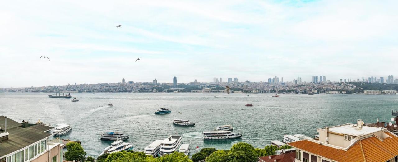شقة Duplex Flat W Panoramic Bosphorus View And Terrace اسطنبول المظهر الخارجي الصورة