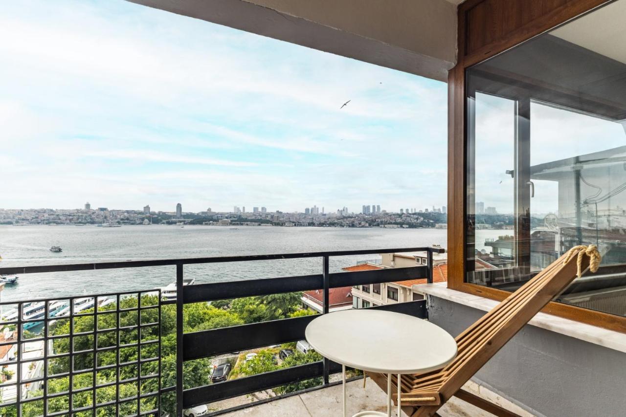 شقة Duplex Flat W Panoramic Bosphorus View And Terrace اسطنبول المظهر الخارجي الصورة