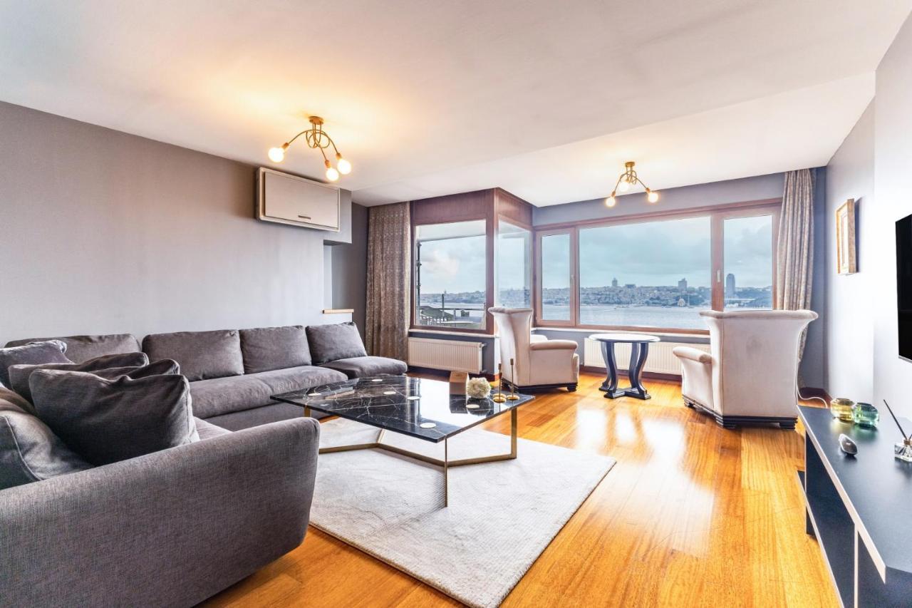 شقة Duplex Flat W Panoramic Bosphorus View And Terrace اسطنبول المظهر الخارجي الصورة