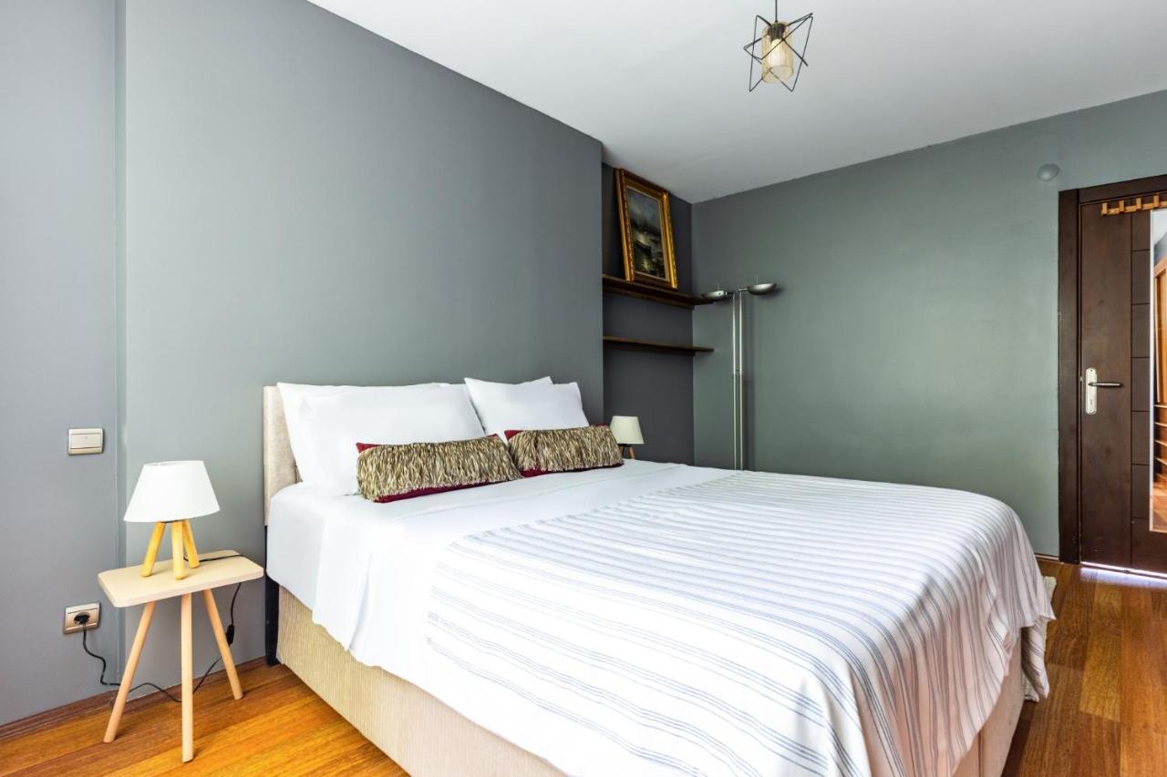 شقة Duplex Flat W Panoramic Bosphorus View And Terrace اسطنبول المظهر الخارجي الصورة